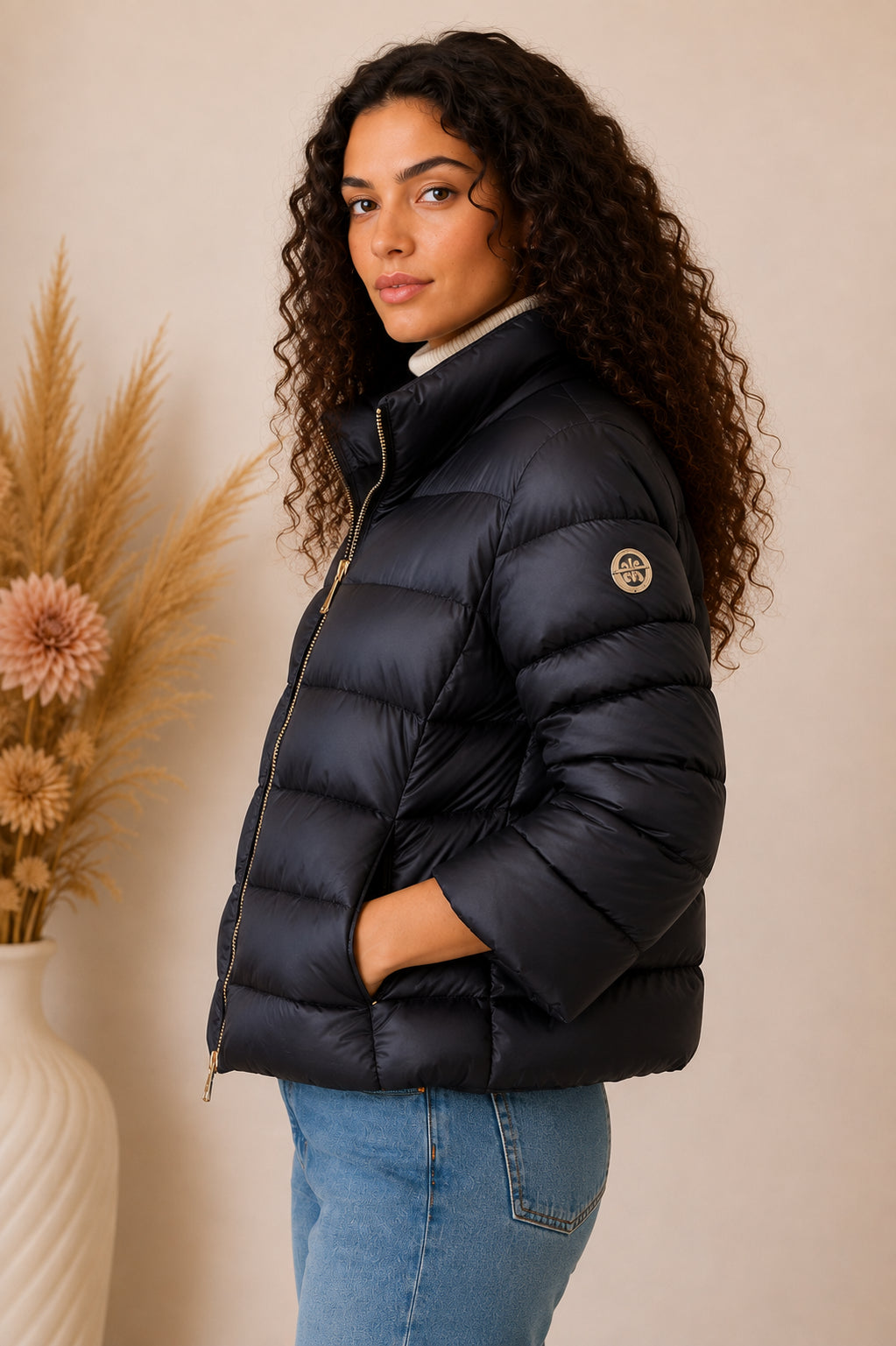 Piumino ultraleggero in nylon lucido - MARKUP DONNA