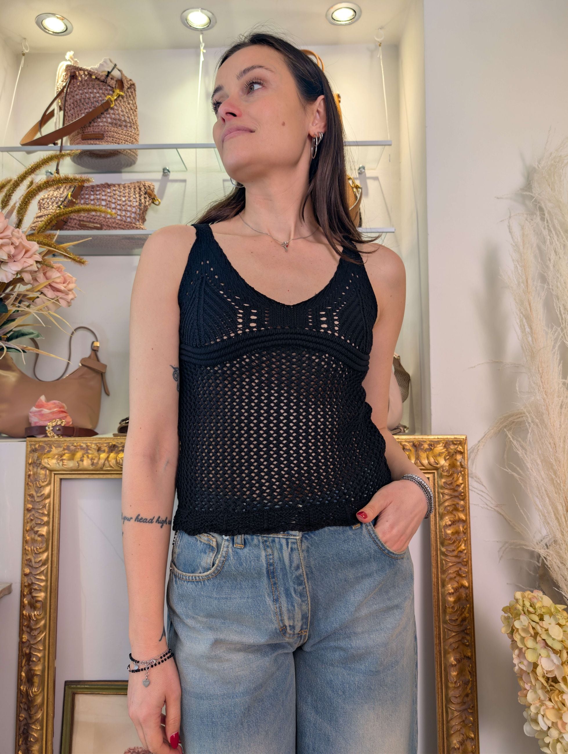 Top in crochet - MARKUP DONNA