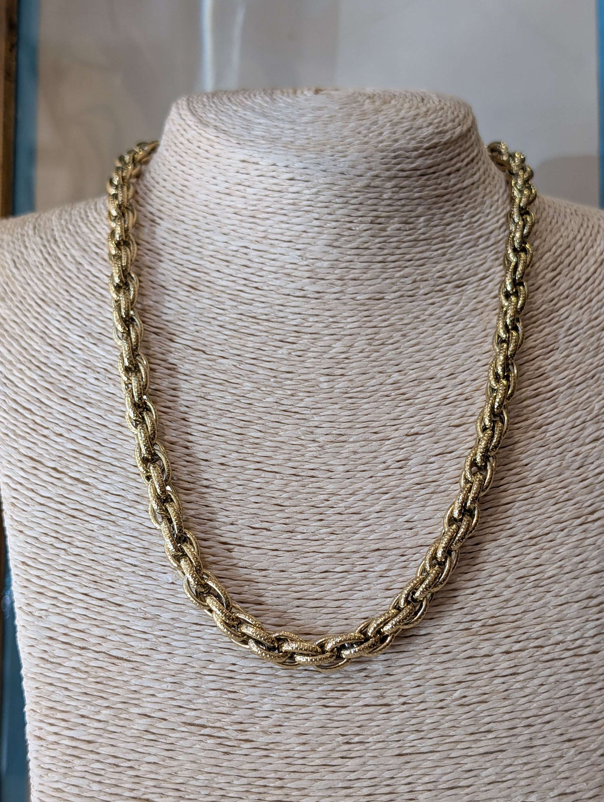 COLLANA MAGLIA OVALE OVER ORO - NALI'