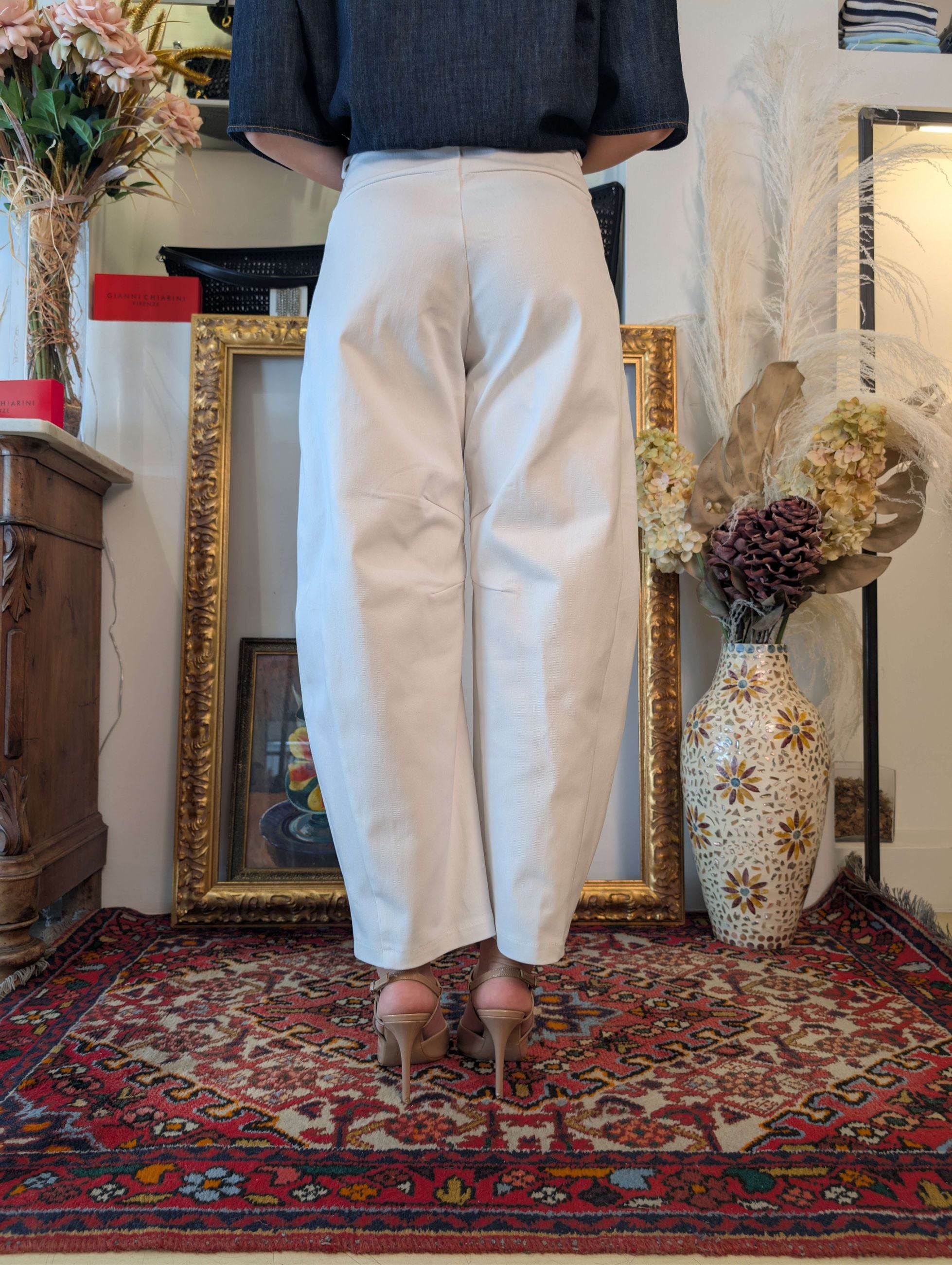 Panta balloon in tela jeans - IMPERIAL